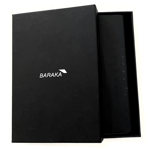 Baraka Leather Portfolio - Padfolio w/ Zip Around Closure! - Picture 1 of 7